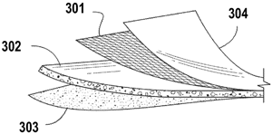 Insulative material patent drawing